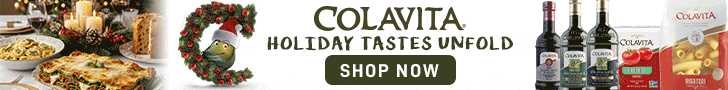 COLAVITA. HOLIDAY TASTES UNFOLD. SHOP NOW | BACI - SWEET IMPORTED TREATS FOR THE HOLIDAY SEASON.