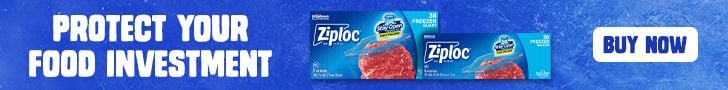 ZIPLOC. PROTECT YOUR FOOD INVESTMENT. BUY NOW