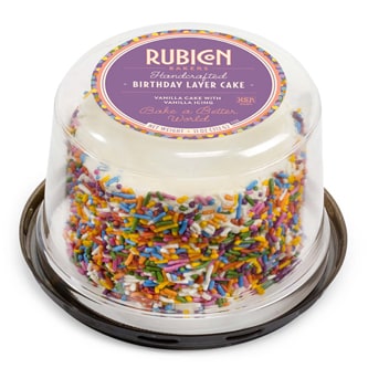 Rubicon Bakers Birthday Layer Cake