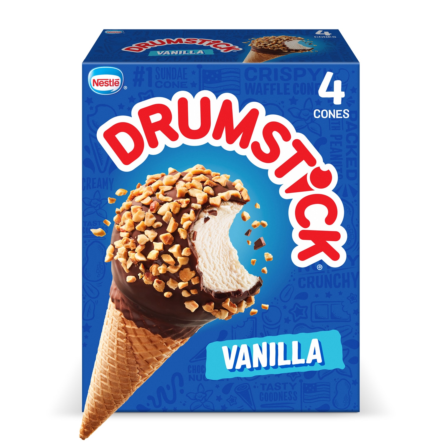 Nestlé Drumstick Cones, Vanilla