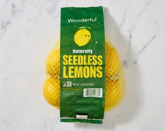 Wonderful Seedless Lemons