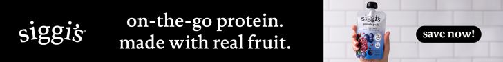 siggi's. on-the-go protein. made with real fruit. save now!
