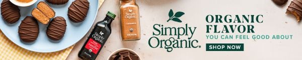 Simply Organic. ORGANIC FLAVOR YOU CAN FEEL GOOD ABOUT. SHOP NOW