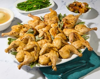 FreshDirect Coriander-Sage Cornish Hens Meal (Serves 6-8)