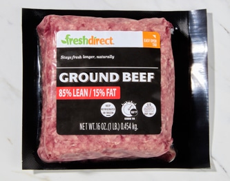 FreshDirect 85% Lean Ground Beef, Fresh