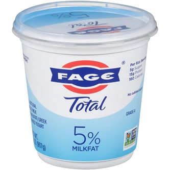 Fage TOTAL 5% Greek Yogurt, Plain