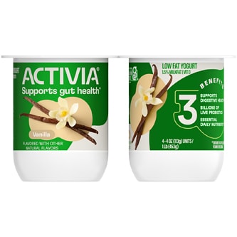 Activia Yogurt, Vanilla