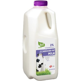 Just FreshDirect 2% Reduced Fat Milk, Plastic Bottle