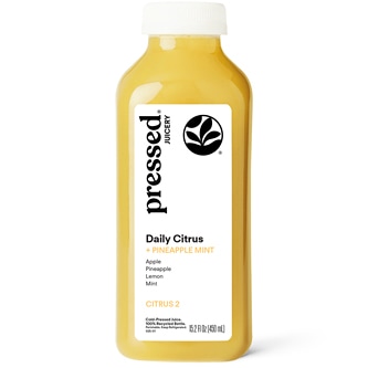 Pressed Juicery Cold-Pressed Juice, Citrus 2, Plastic Bottle