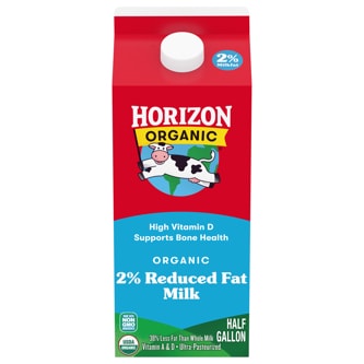 Horizon Organic 2% Milk, Carton