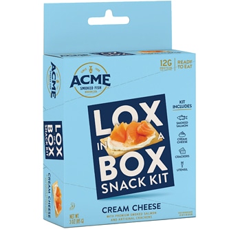 Acme Lox in a Box Snack Kit, Cream Cheese