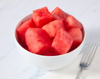 Fresh Cubed Watermelon, Medium