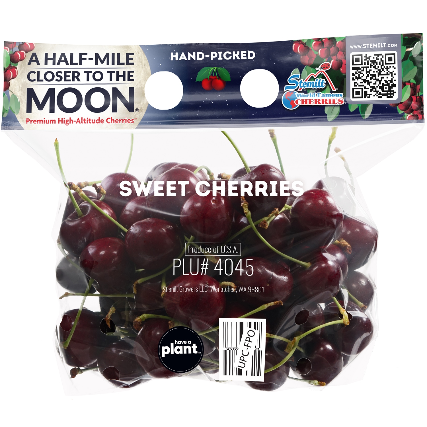 Stemilt A Half-Mile Closer to the Moon Hand-Picked Sweet Red Cherries