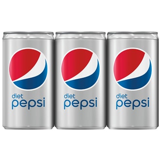 Diet Pepsi Cola, Cans