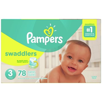 pampers swaddlers diapers size 3