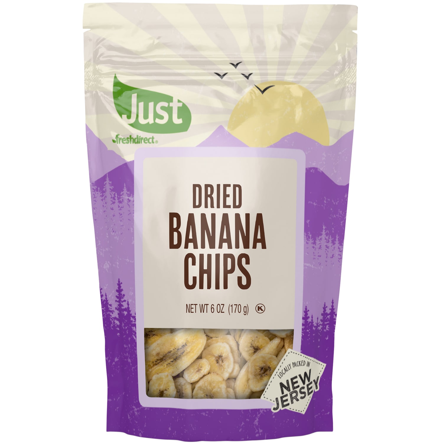 Just FreshDirect Dried Banana Chips