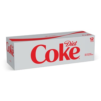 Diet Coke Cola Fridge Pack, Cans