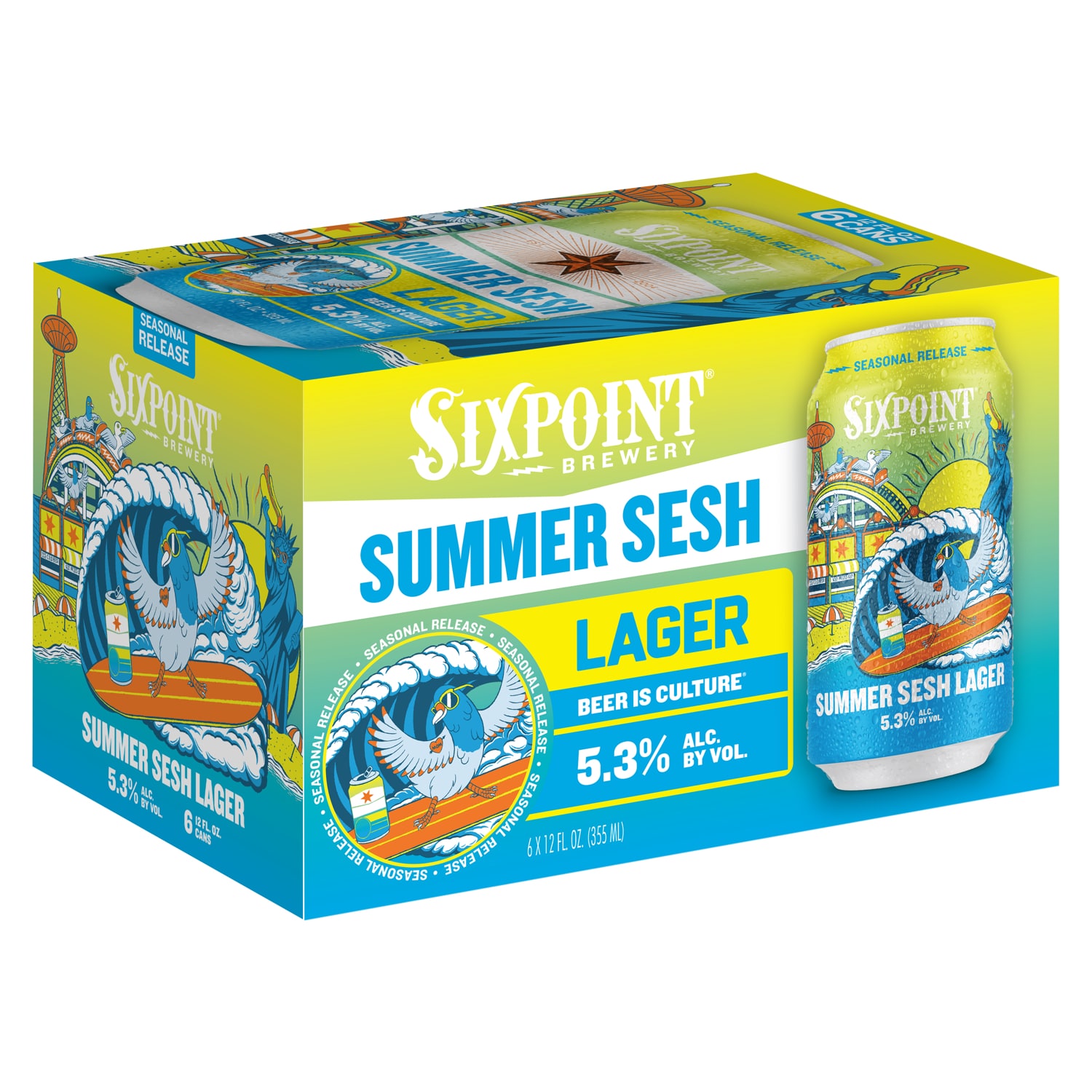 Sixpoint Brewery Summer Sesh Lager, Cans
