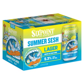 Sixpoint Brewery Summer Sesh Lager, Cans