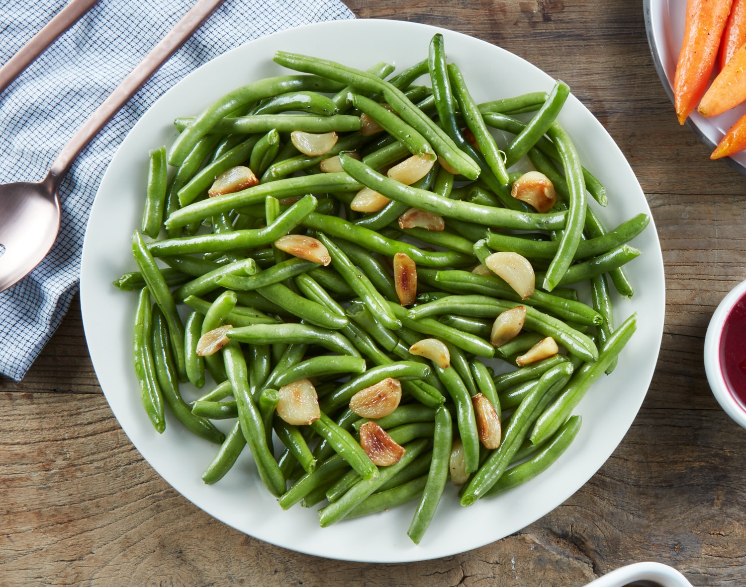 FreshDirect Green Beans with Roasted Garlic