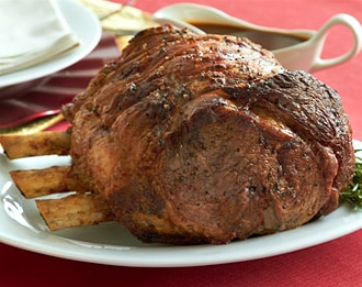FreshDirect Standing Beef Rib Roast Meal, Half (Serves 4-6, approx. 6lb)