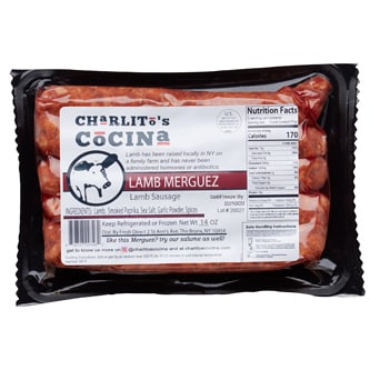 FreshDirect by Charlito's Cocina Fresh Lamb Merguez Sausage
