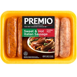 Premio Sweet & Hot Sausage Combo Pack