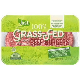 Just FreshDirect 100% Grass-Fed Local Beef Steakburgers