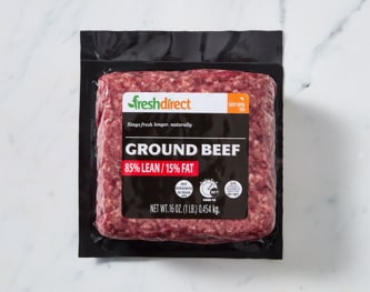 FreshDirect 85% Lean Ground Beef, Fresh
