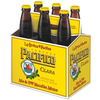 Pacifico Pilsner, Glass Bottles