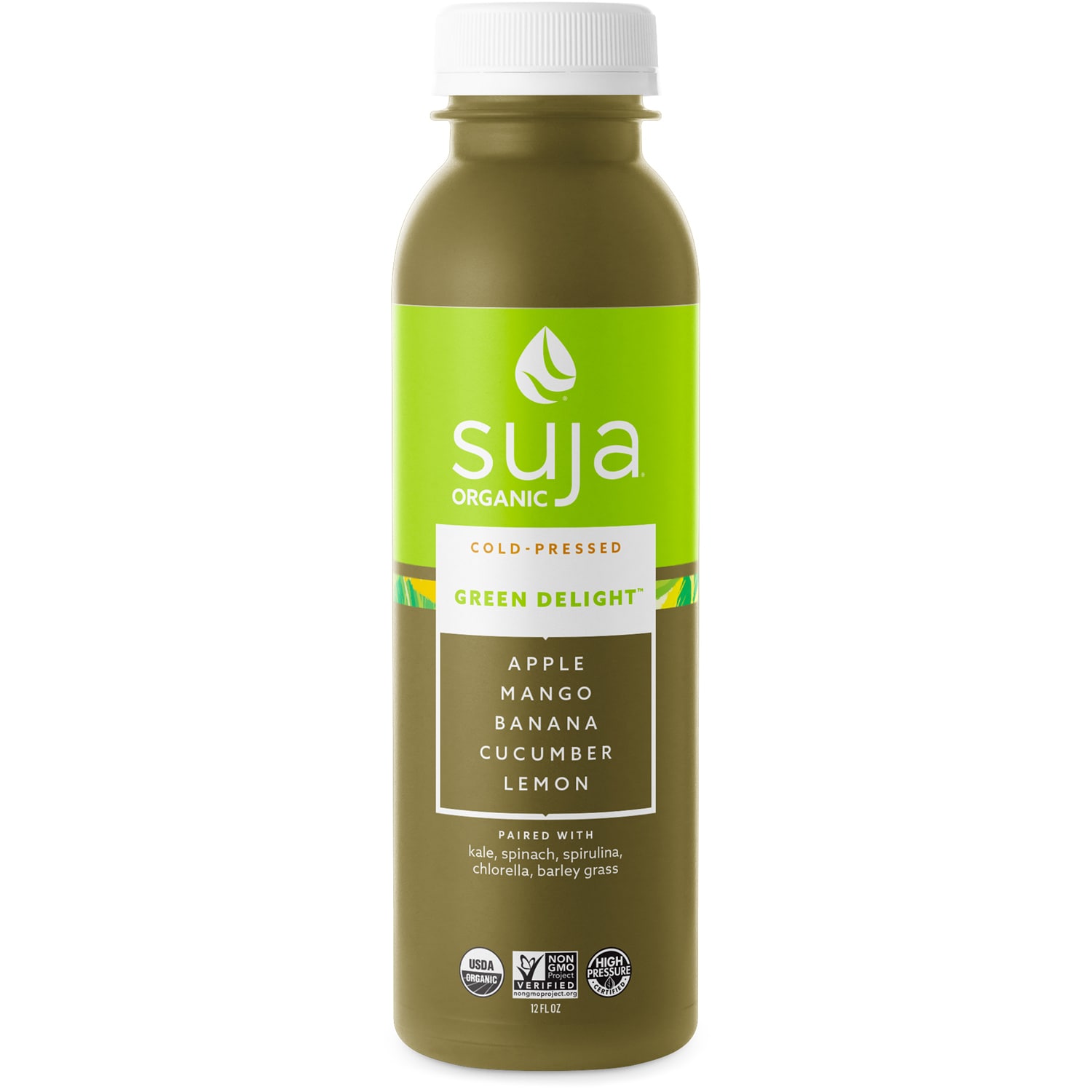 Suja Organic Cold Pressed Juice, Green Delight, Plastic Bottle